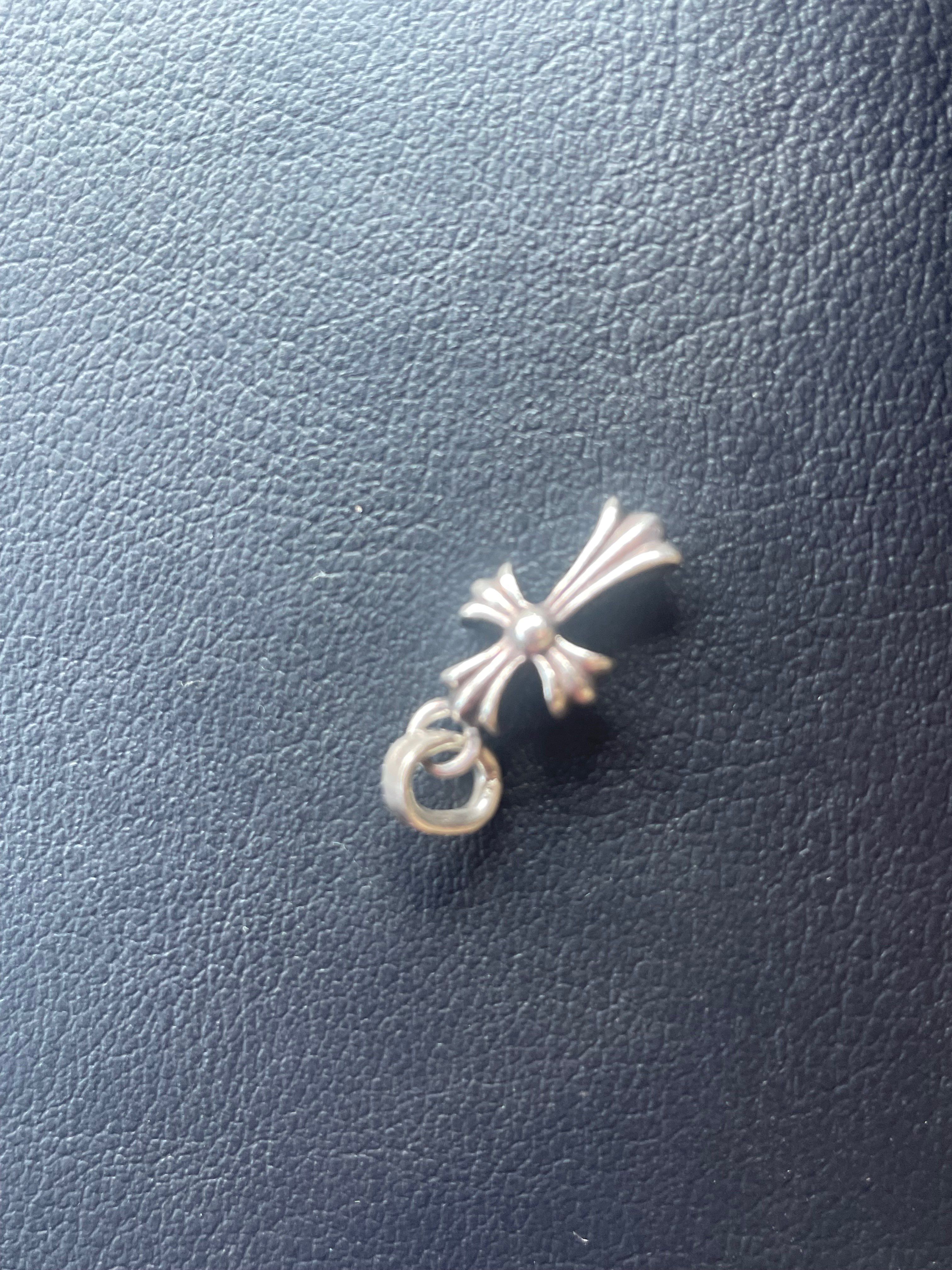 Chrome Hearts CH Cross Baby Fat Charm "Silver"