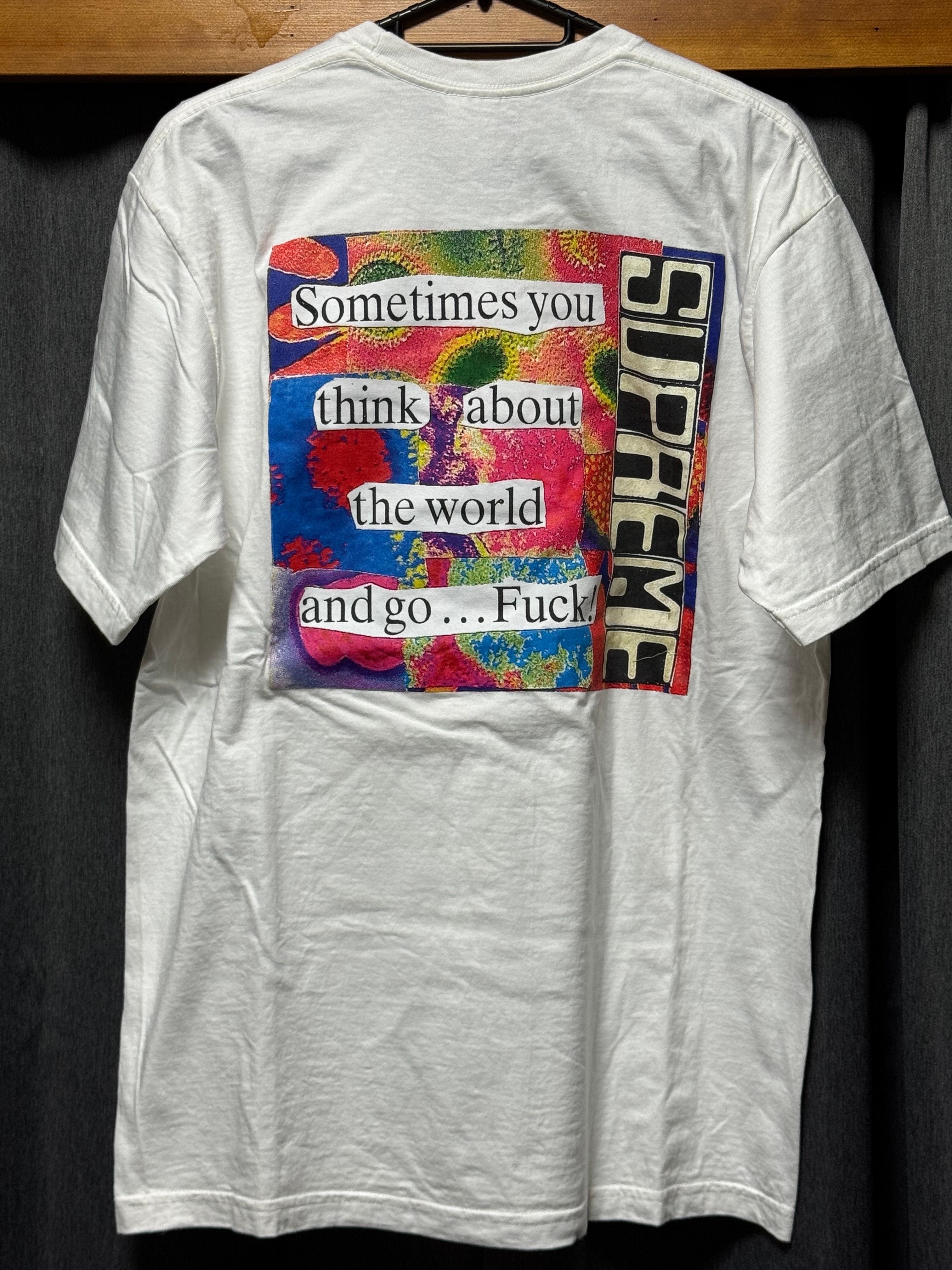 シュプリーム スタティック Tシャツ "ホワイト"