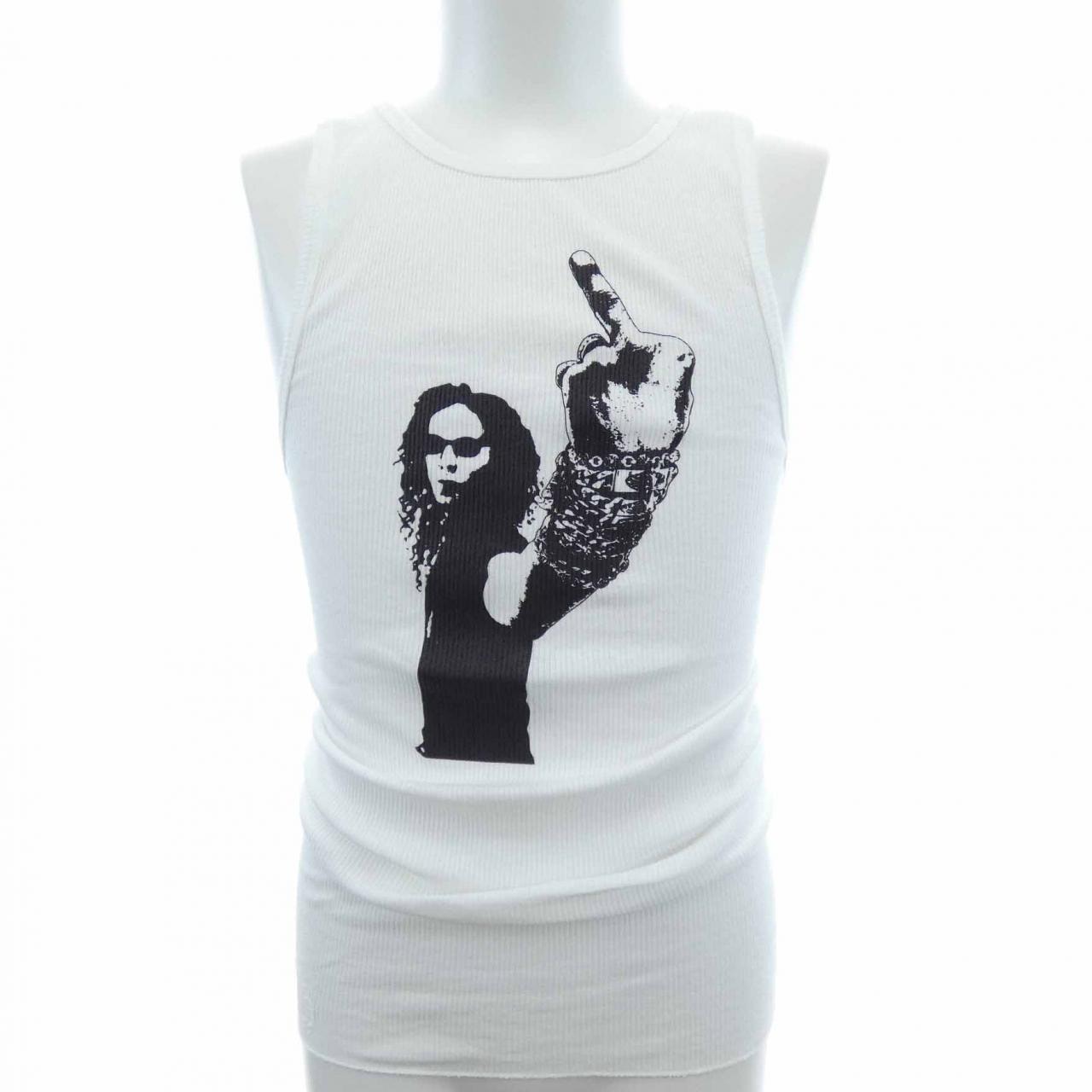 Chrome Hearts Richard Stark Print Tank Top "White/Black"