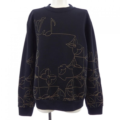 ルイヴィトン LOUIS VUITTON LVミュージックラインエンブロイダード HOY03WIHN スウェット