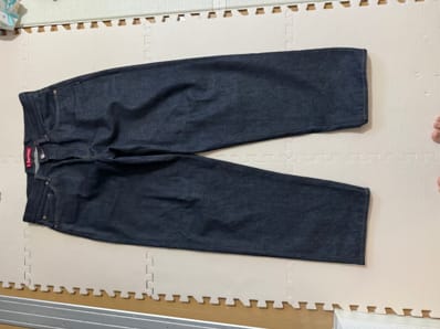 Supreme Baggy Selvedge Jean (25FW) "Rigid Indigo"