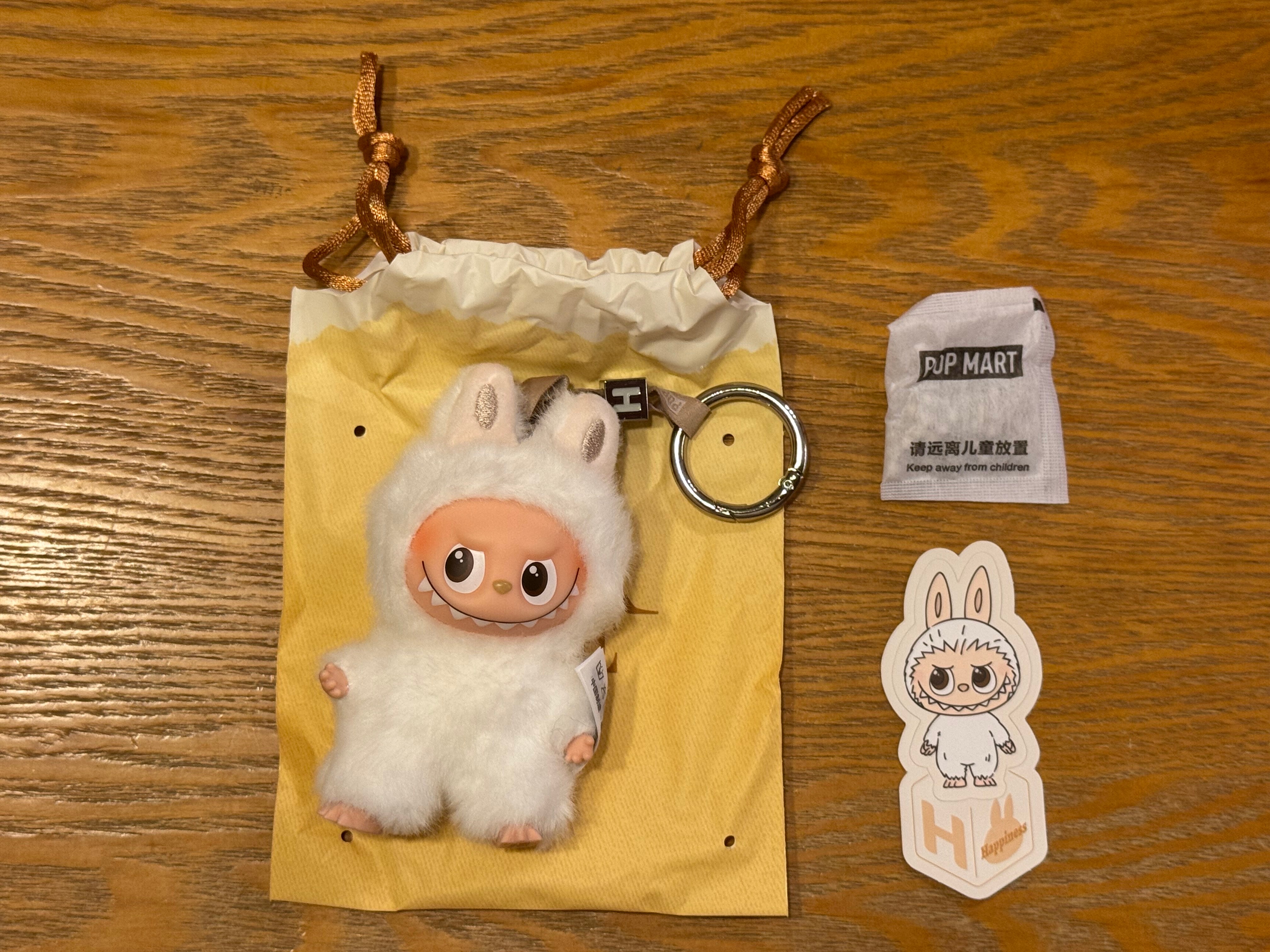 POP MART THE MONSTERS (LABUBU) Pin for Love Series-Vinyl Plush Pendant (A-M) H