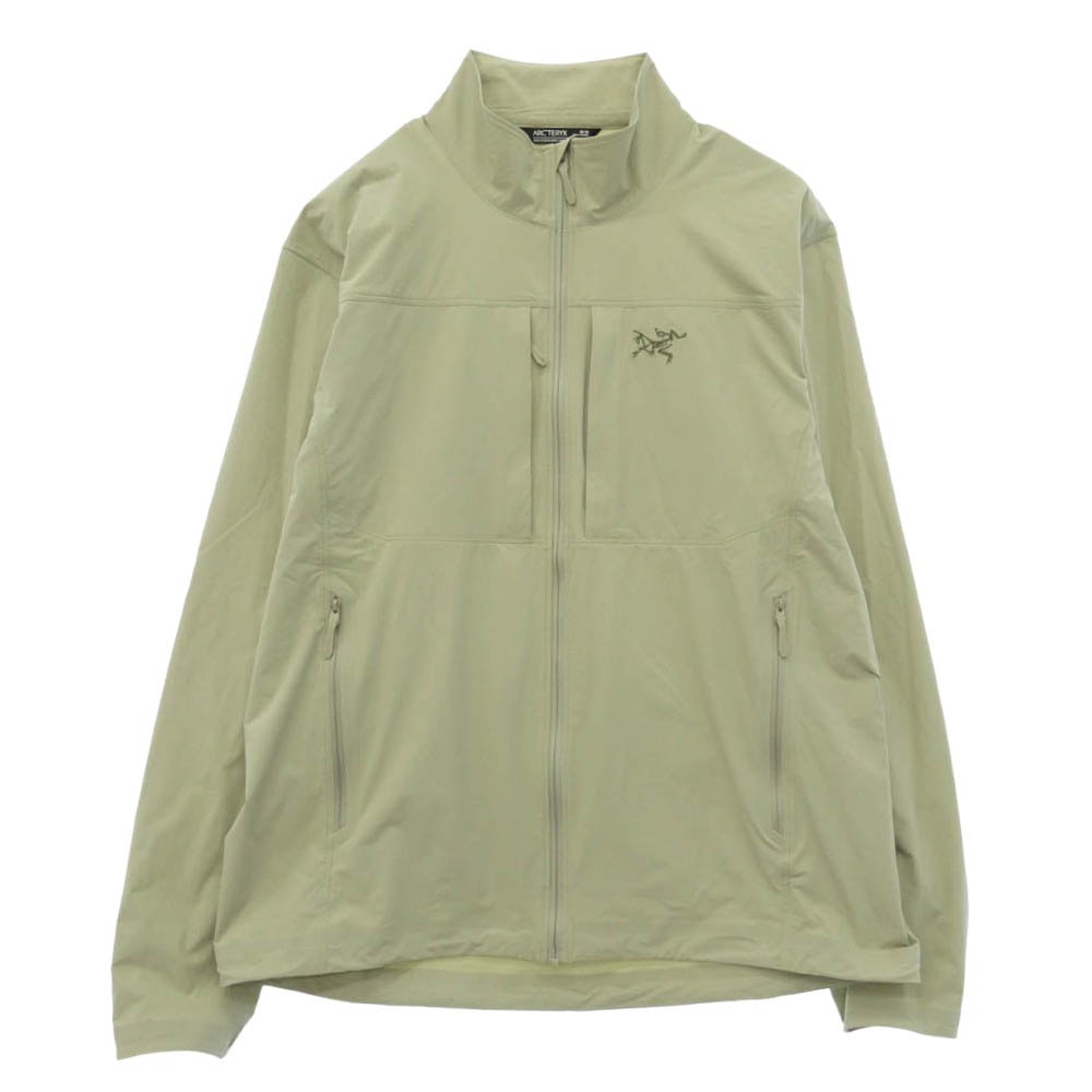 ARC'TERYX アークテリクス X000010609 Gamma LT Technical Jacket  ガンマ テクニカル ソフトシェル ナイロン ジャケット ライトグリーン系 M【中古】