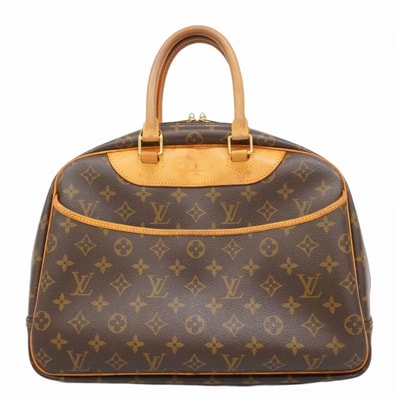 【6dc3978】ルイヴィトン ハンドバッグ モノグラム ドーヴィル M47270 ブラウン【中古】レディース