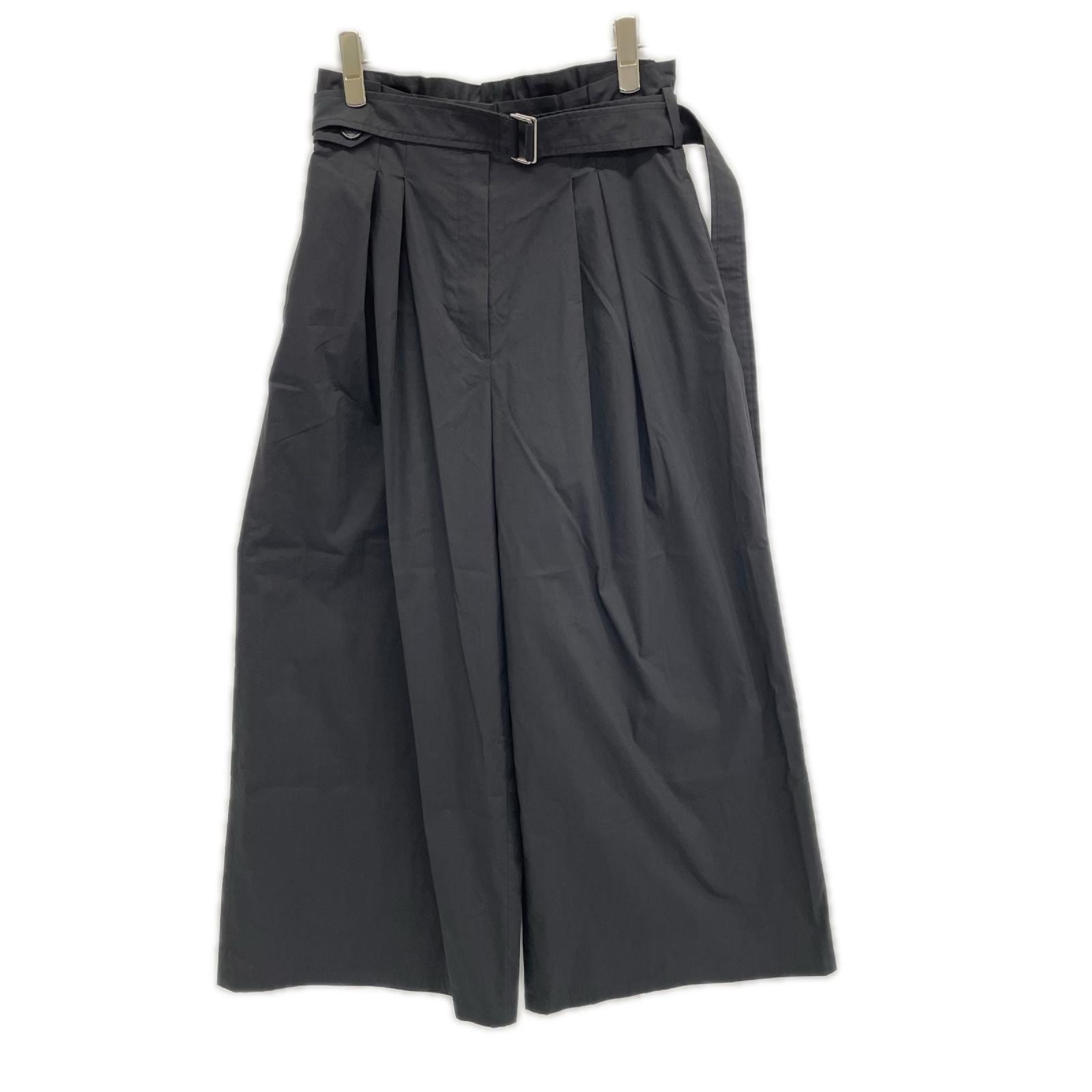 セオリーリュクス 25SS ブラック Tech Poplin Aydie Pant 38