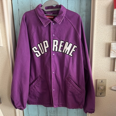 Supreme ARC Denim Coaches Jacket "Purple"