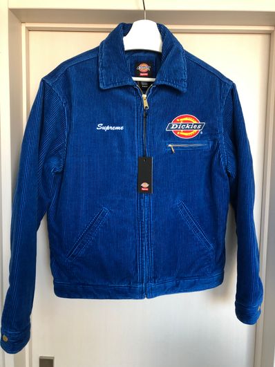 Supreme x Dickies Corduroy Work Jacket "Royal"