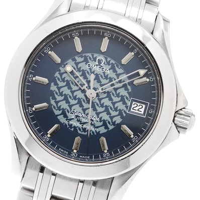 オメガ シーマスター120 ジャックマイヨール メンズ 【中古】