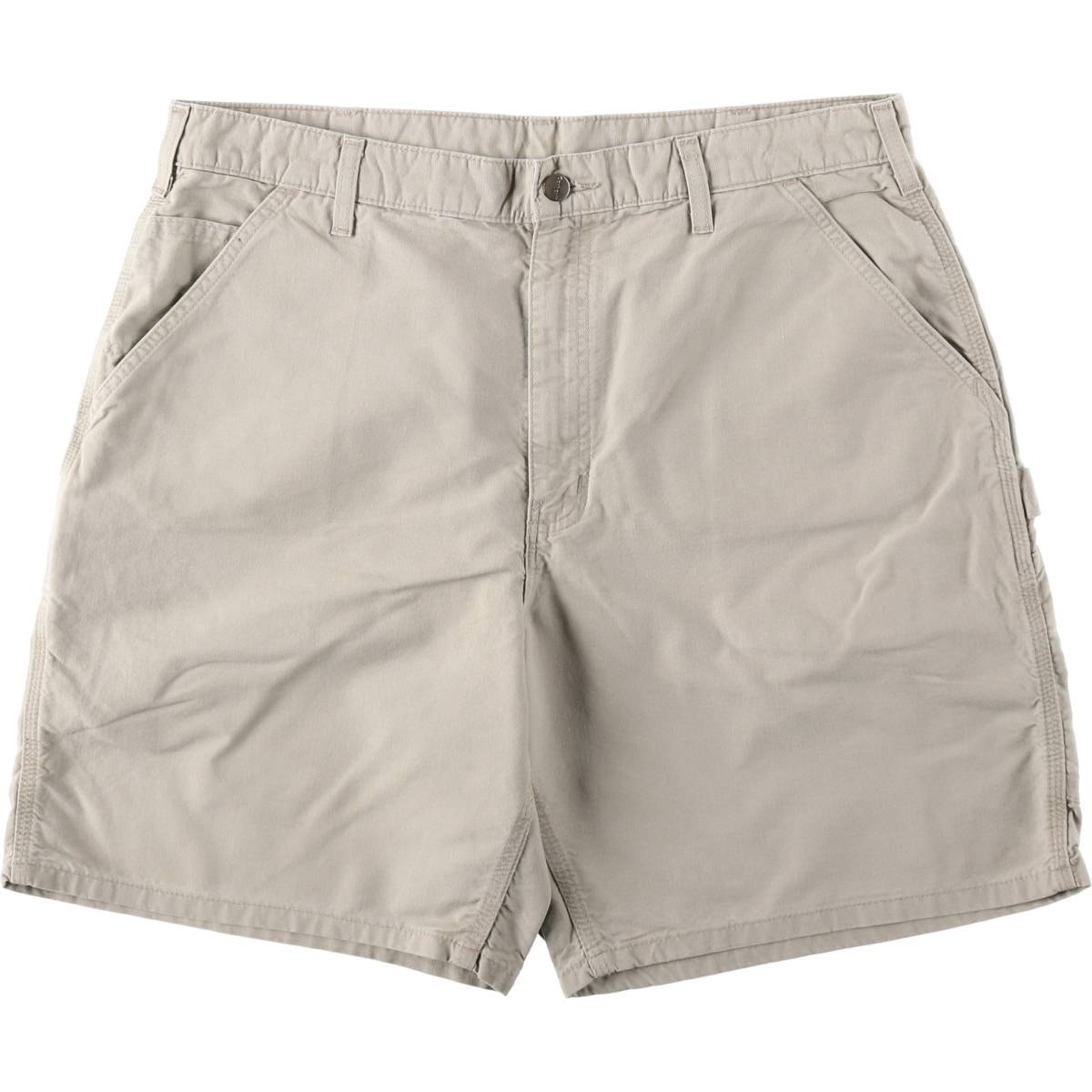 古着 カーハート Carhartt ORIGINAL FIT ダック地ペインターショーツ ショートパンツ メンズw37相当/eaa620594