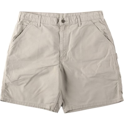 古着 カーハート Carhartt ORIGINAL FIT ダック地ペインターショーツ ショートパンツ メンズw37相当/eaa620594
