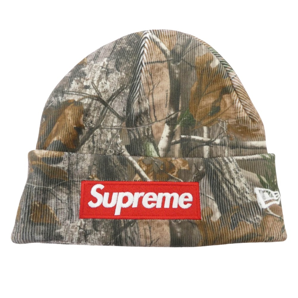 Supreme シュプリーム ニットキャップ 25AW Box Logo Beanie Realtree AP Camo ボックスロゴ ビーニー ニット帽 帽子 リアルツリー AP カモ マルチカラー系【極上美品】【中古】