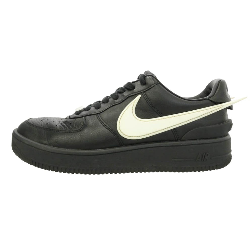NIKE ナイキ AMBUSH アンブッシュ DV3464-001 × AMBUSH Air Force 1 Low Black アンブッシュ エアフォース1 ブラック ローカットスニーカー ブラック系 オフホワイト系 29cm【中古】