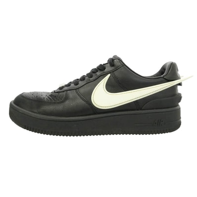 NIKE ナイキ AMBUSH アンブッシュ DV3464-001 × AMBUSH Air Force 1 Low Black アンブッシュ エアフォース1 ブラック ローカットスニーカー ブラック系 オフホワイト系 29cm【中古】