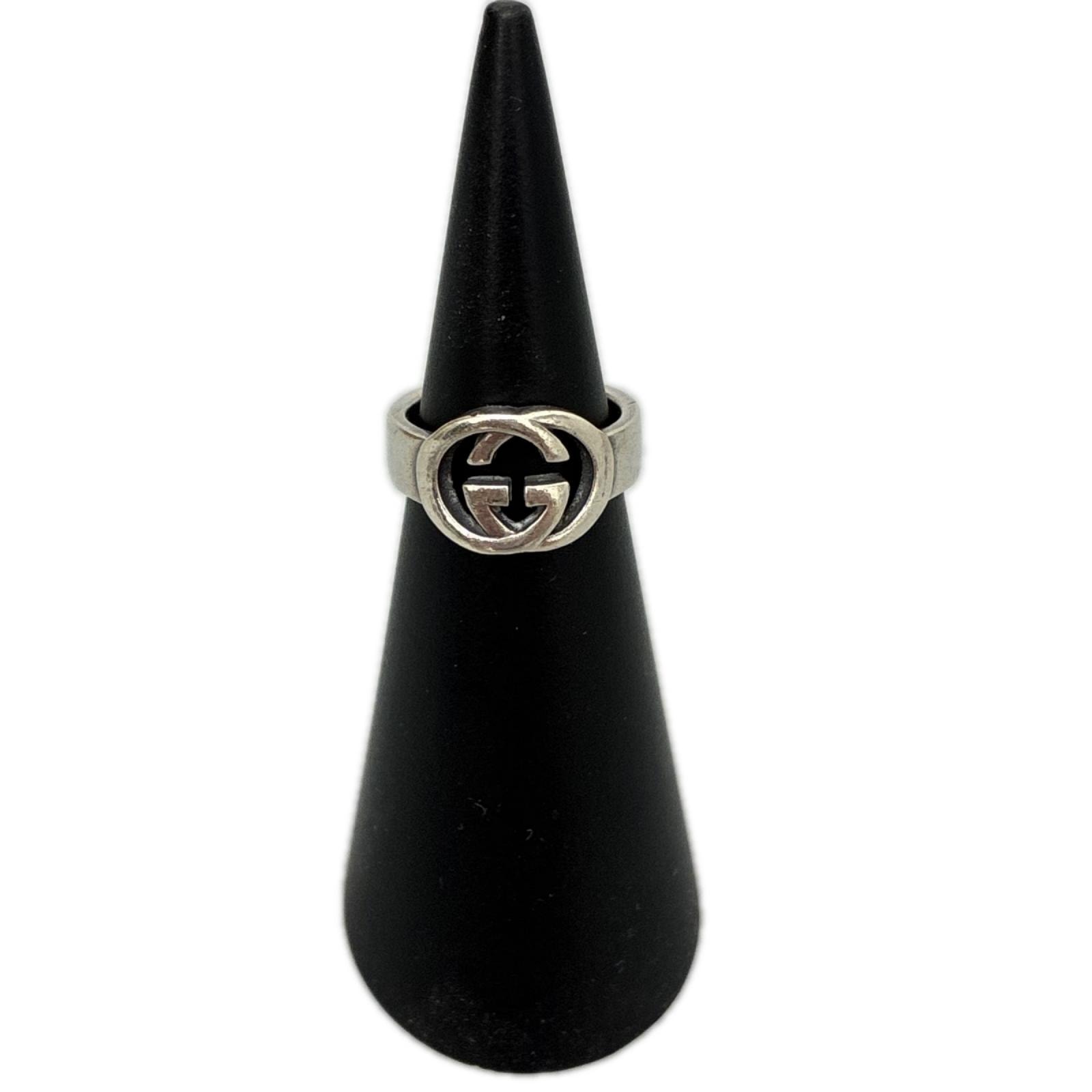GUCCI グッチ リング インターロッキングG 8号 SILVER925