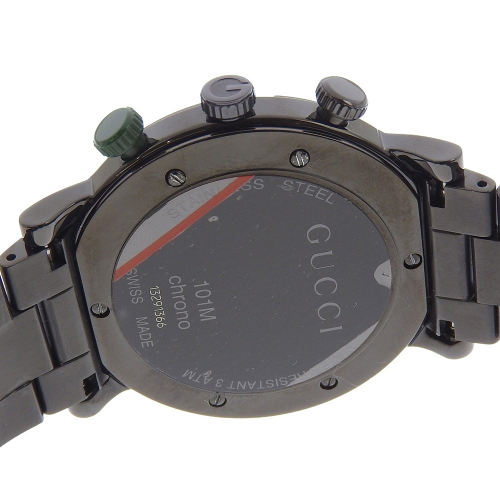 C (やや傷や汚れあり)】グッチ Gクロノ 101M メンズ腕時計 FREEの中古