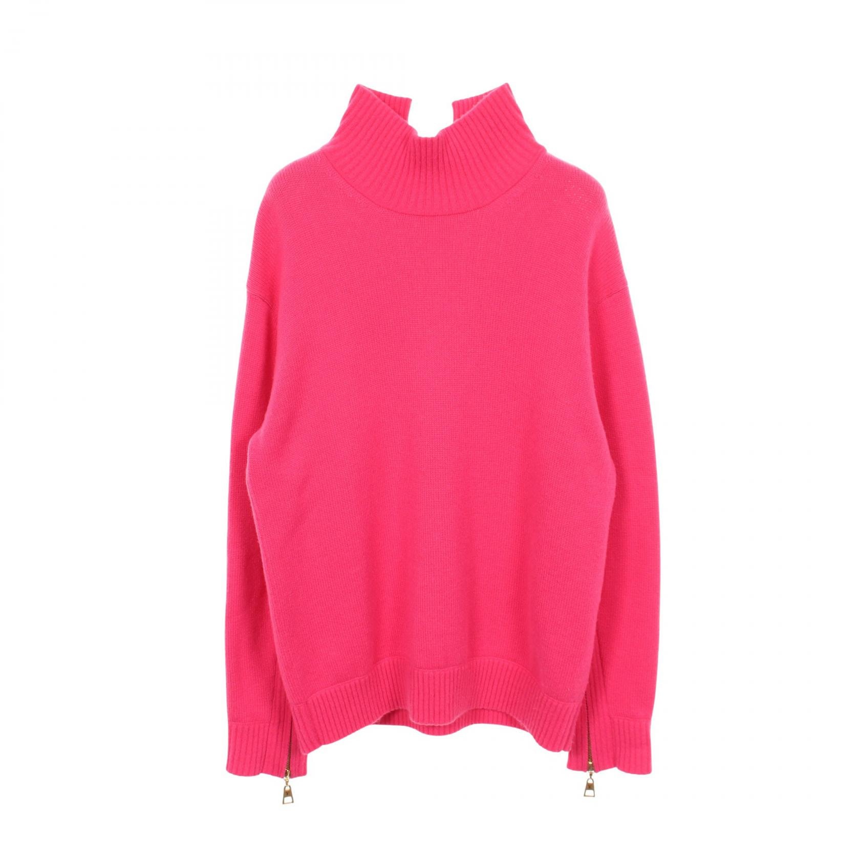 ルイ・ヴィトン LOUIS VUITTON ハイネック ニット 衣料品 トップス カシミヤ レディース ピンク系 RW222W PU7 FNKL24 【中古】