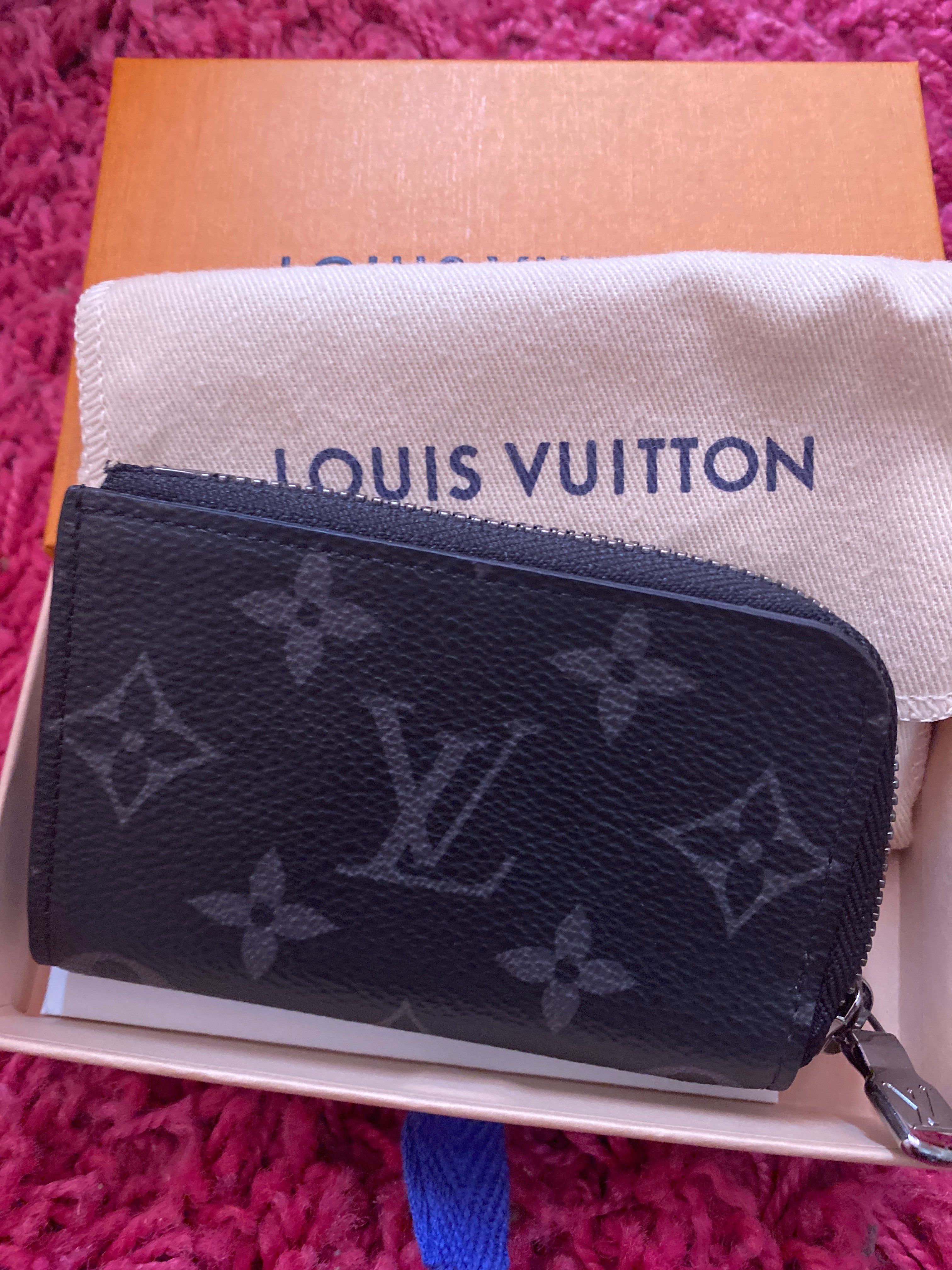 Louis Vuitton Coin Purse Monogram Eclipse