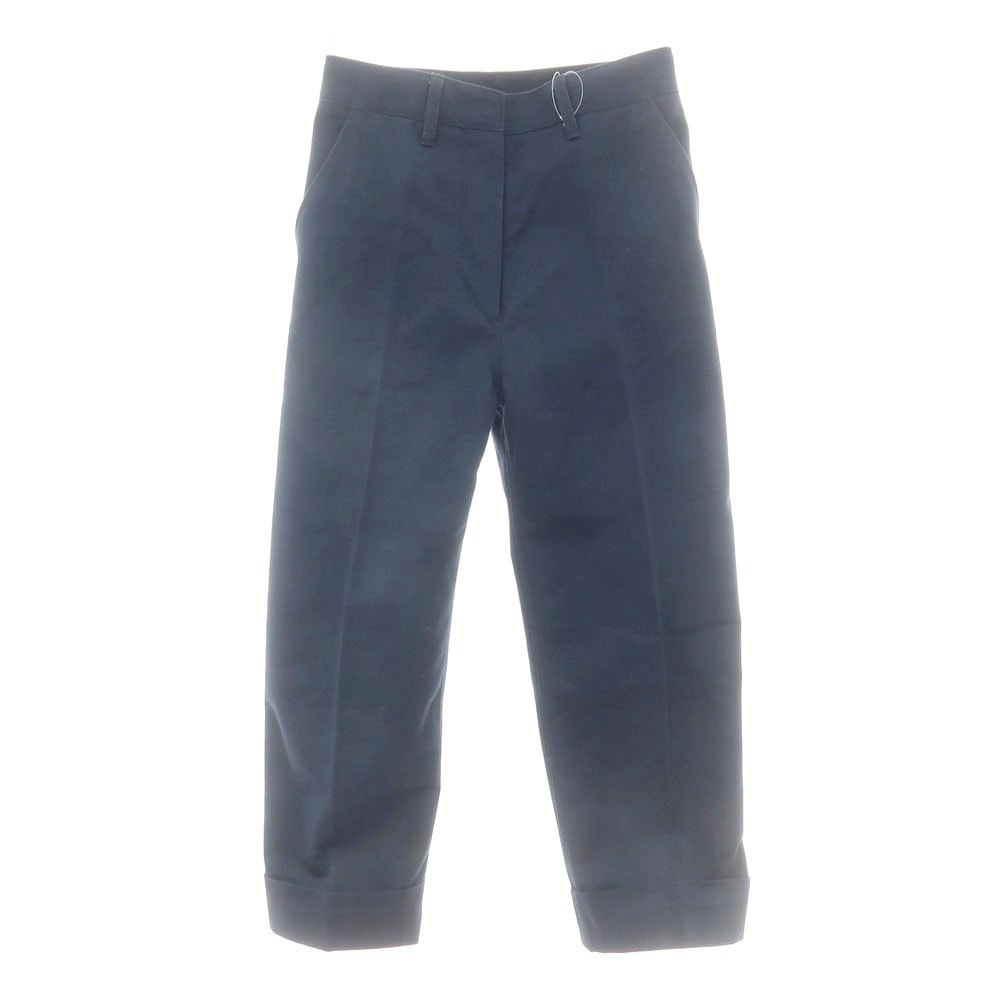 【中古】アクネストゥディオズ ACNE STUDIOS ポリエステルコットン チノパンツ ネイビー【サイズ34】【レディース】