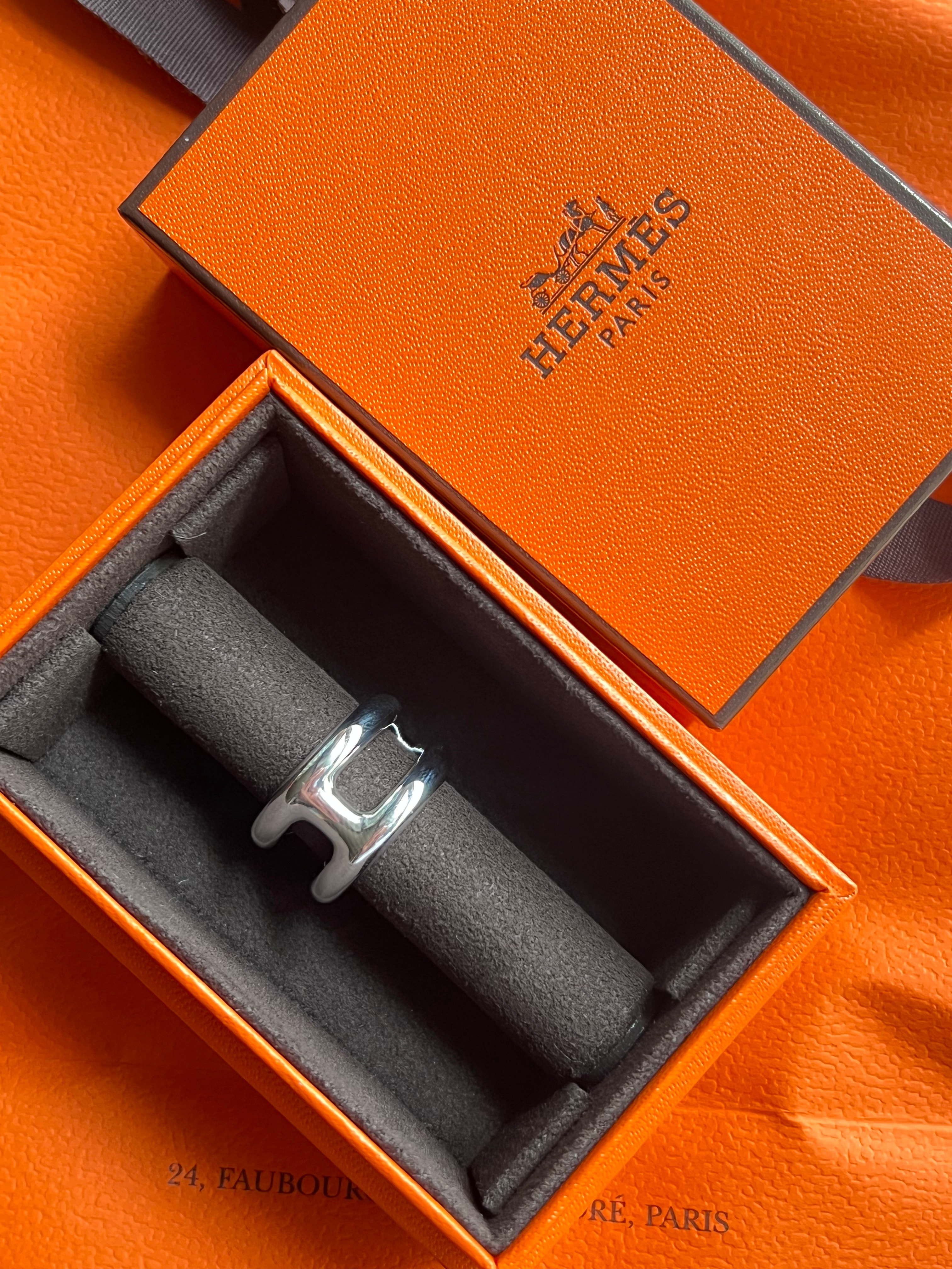 Hermes Osmose Ring PM "Silver"
