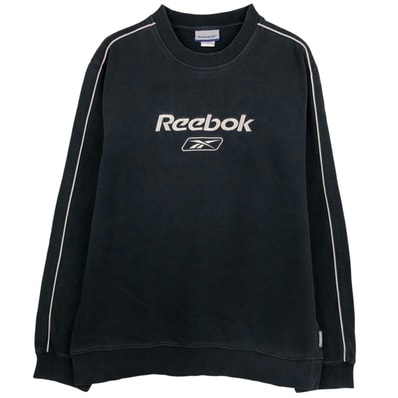 古着 リーボック Reebok ロゴスウェットシャツ トレーナー メンズXS相当/eaa612792