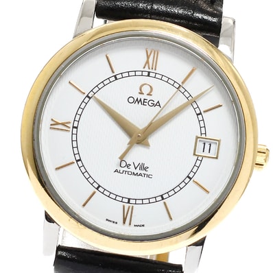 オメガ デビル デイト YGベゼル 7704.21.01 メンズ 【中古】