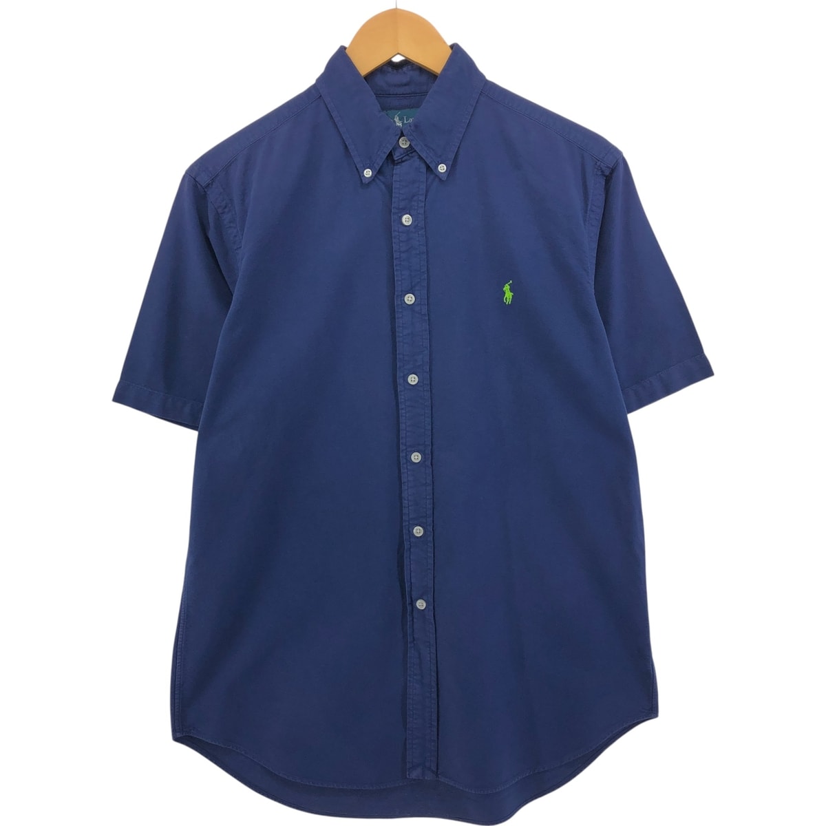 古着 ラルフローレン Ralph Lauren CLASSIC FIT 半袖 ボタンダウンシャツ メンズM相当/eaa551852