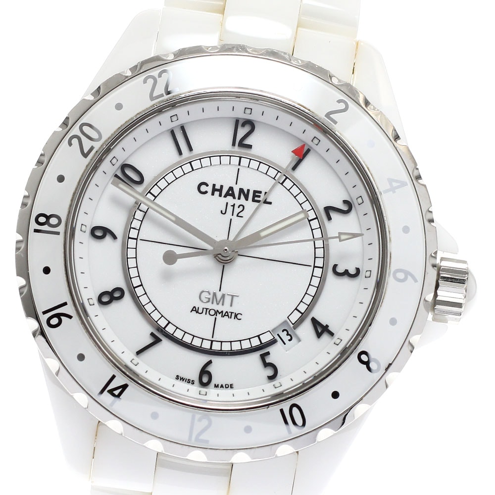 ★保 シャネル J12 GMT デイト H2126 自動巻き メンズ 【中古】