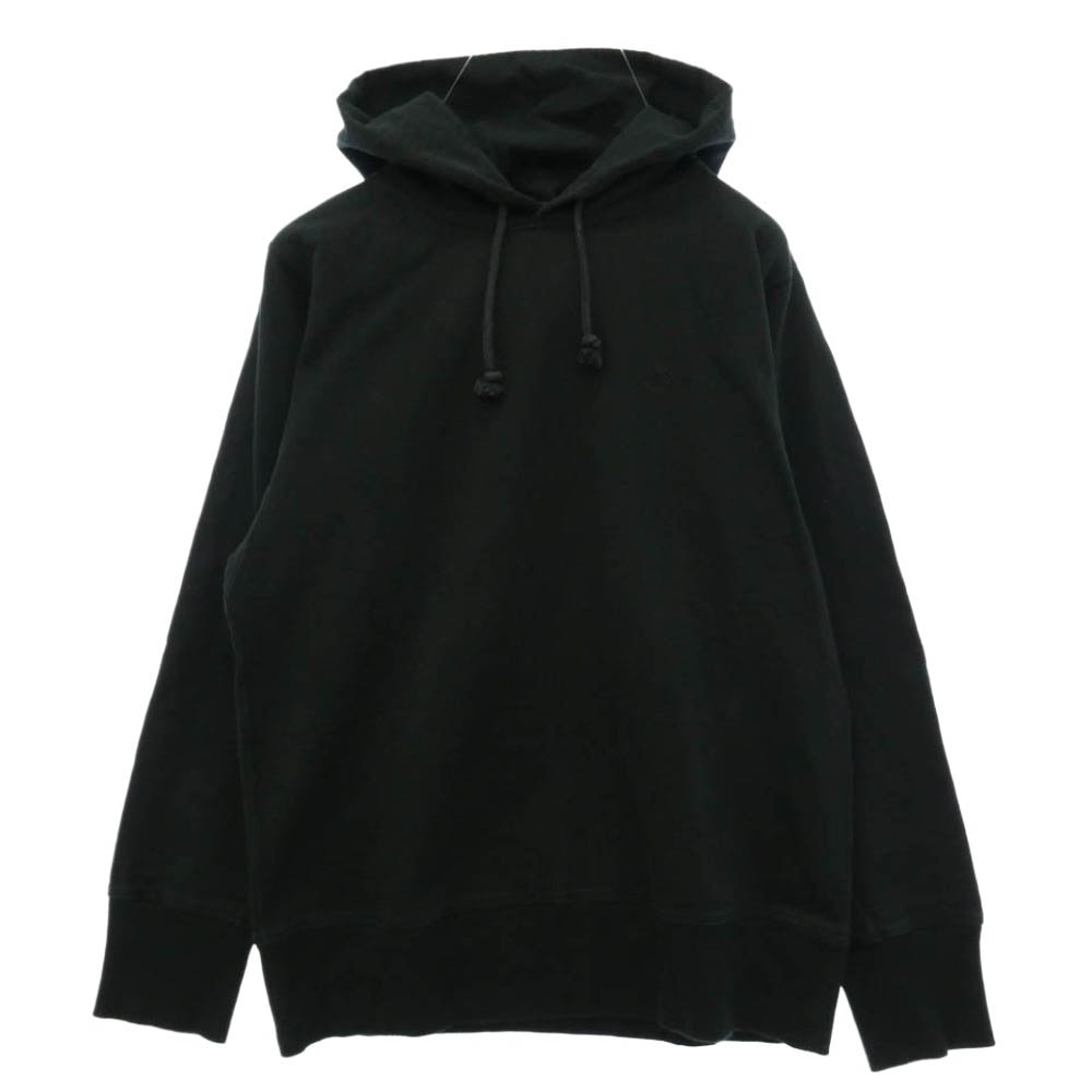 THE NORTH FACE ノースフェイス NT6902N PURPLE LABEL パープルレーベル 10oz Mountain Sweat Parka マウンテン スウェット プルオーバー パーカー フーディー ブラック ブラック系 S【中古】