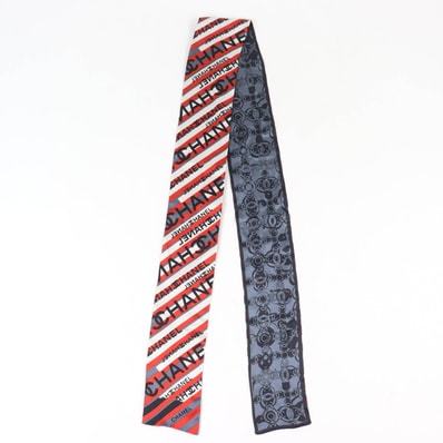 極美品 シャネル スカーフ マルチカラー レディース