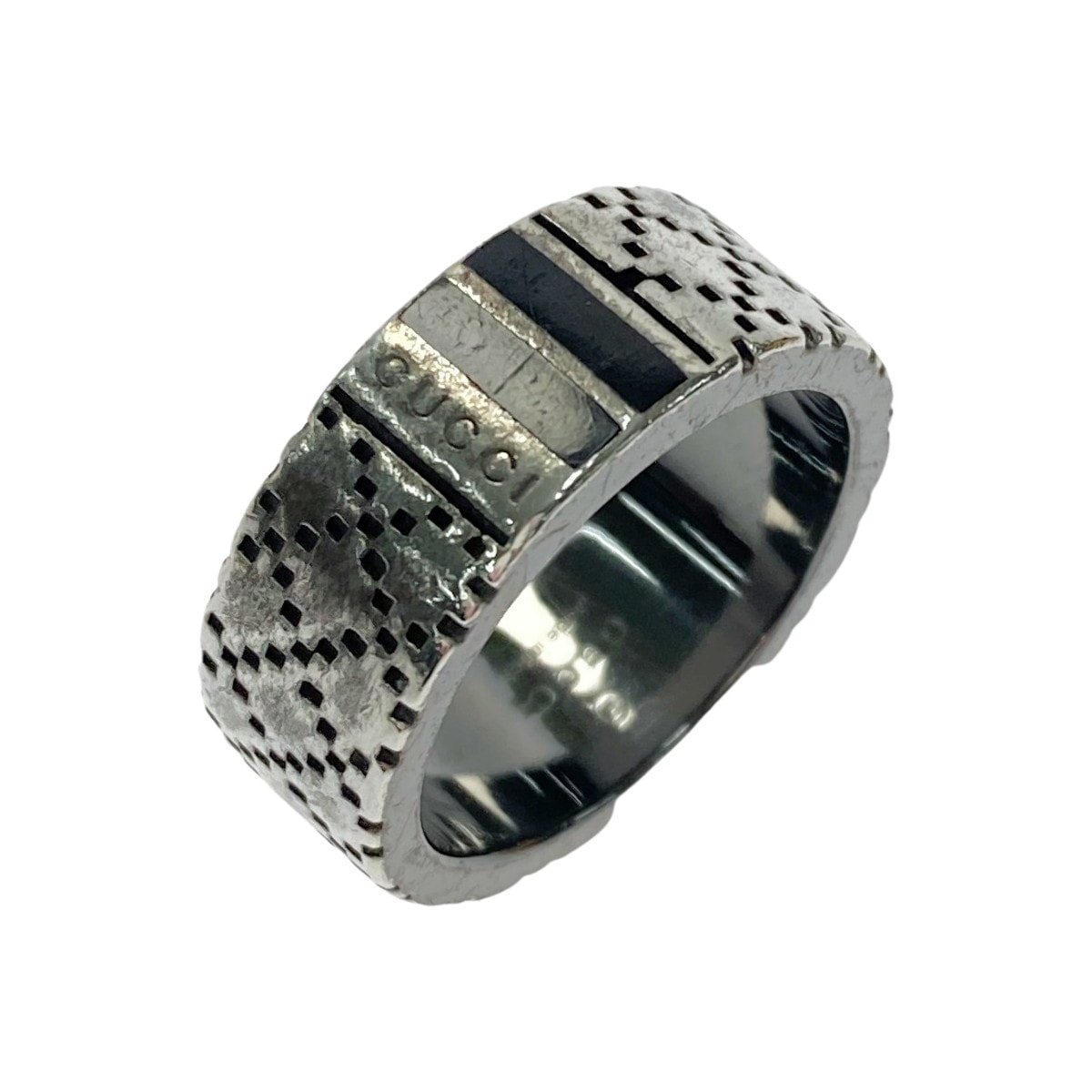 ☆☆GUCCI グッチ ディアマンティッシマ リング シルバー 指輪 SV925 箱・布袋有