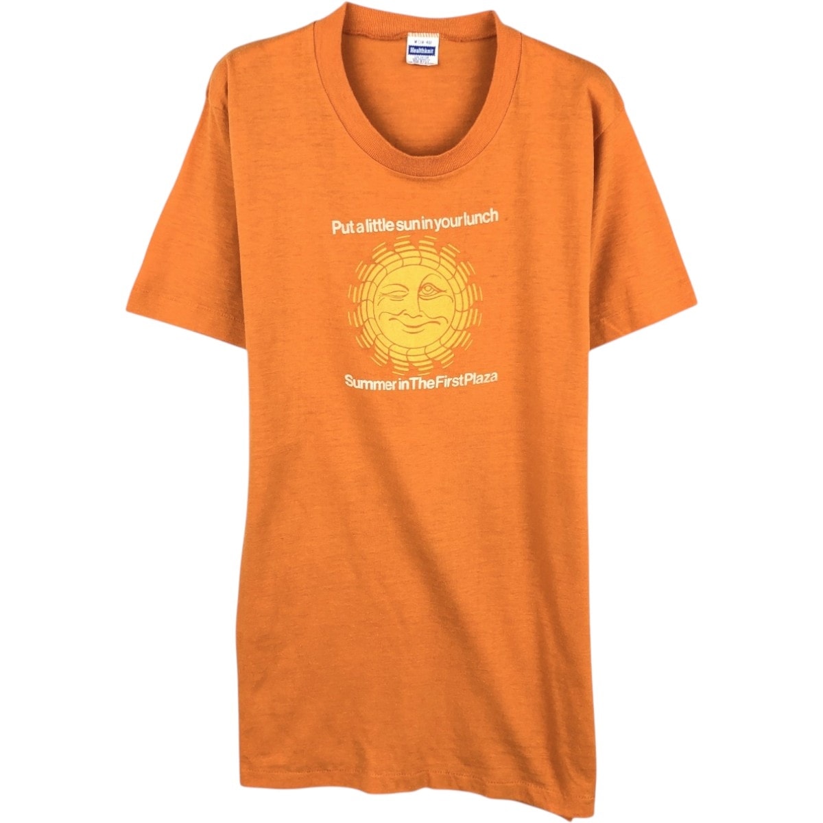 古着 80年代 ヘルスニット Healthknit プリントTシャツ USA製 メンズM相当 ヴィンテージ/eaa677253