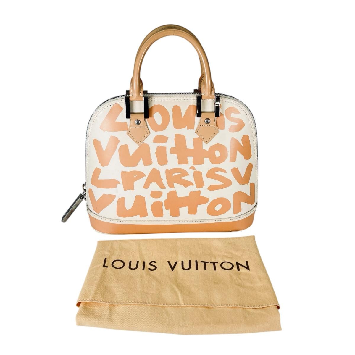 ルイヴィトン LOUIS VUITTON アルマMM M92180 スティーブン・スプラウス ハンドバッグ