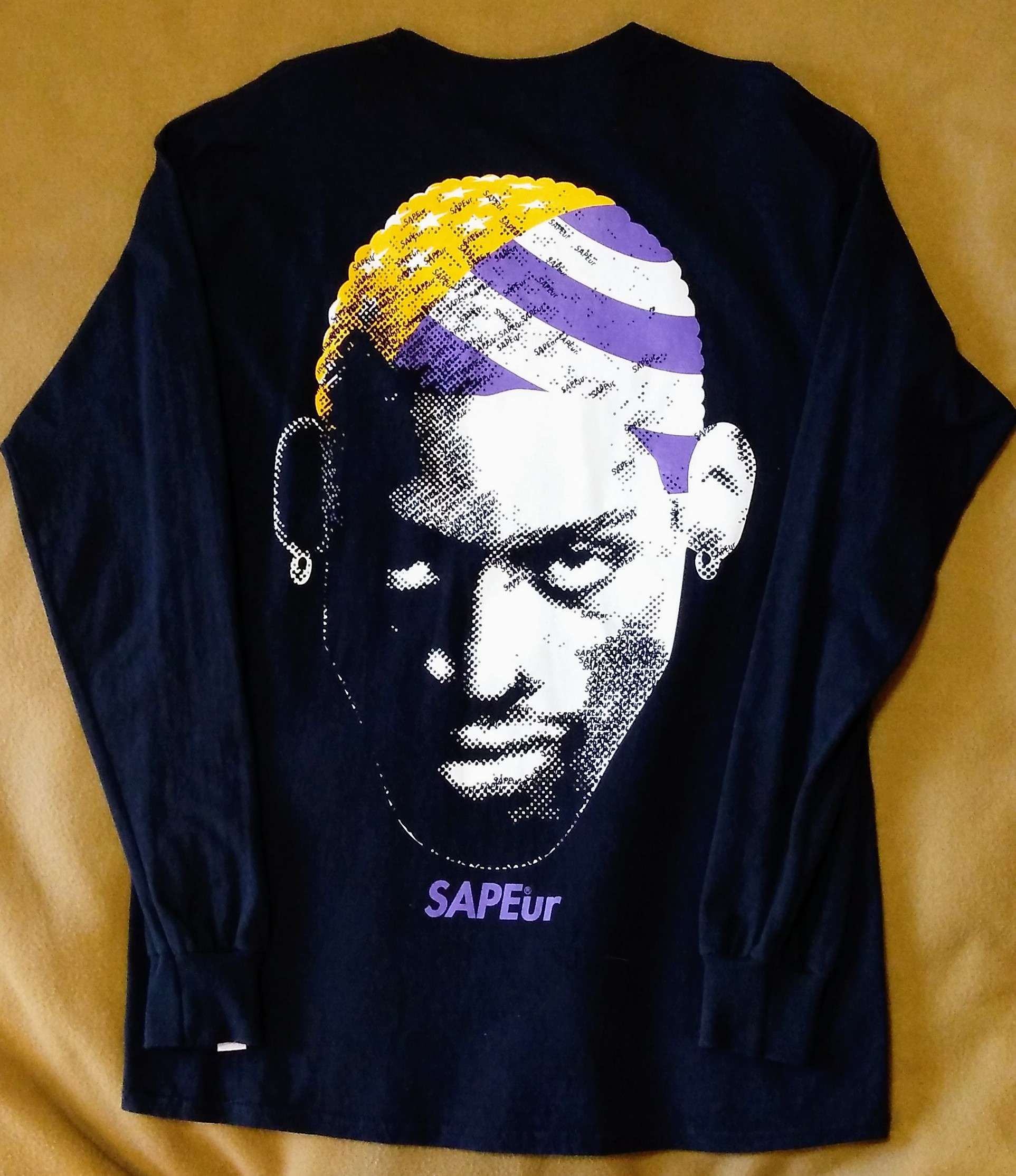 SNKRDUNK × THE NETWORK BUSINESS × SAPEur® Tee "Black/White"