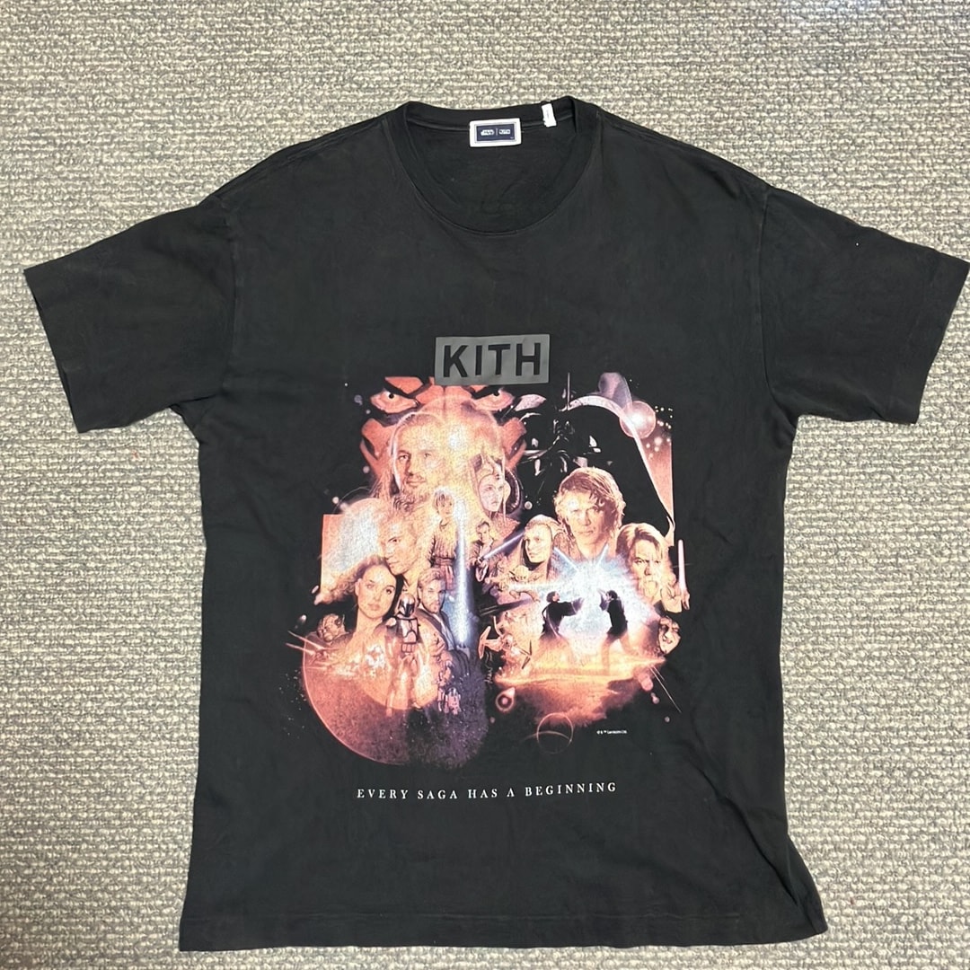 Kith Star Wars Beginning Vintage Tee "Black"