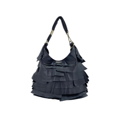 サンローランパリ SAINT LAURENT PARIS フリル ショルダーバッグ【中古】