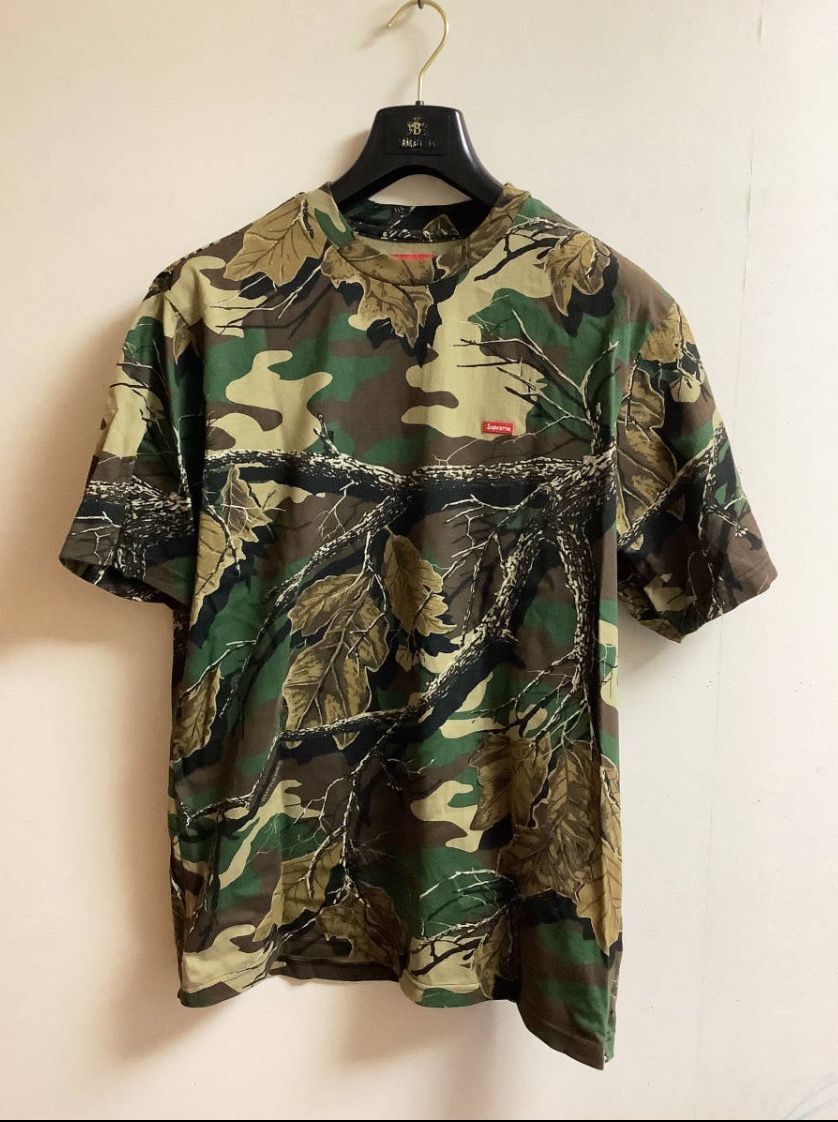 Supreme Small Box Tee "Branch Woodland Camo"(Made in China)(22FW)