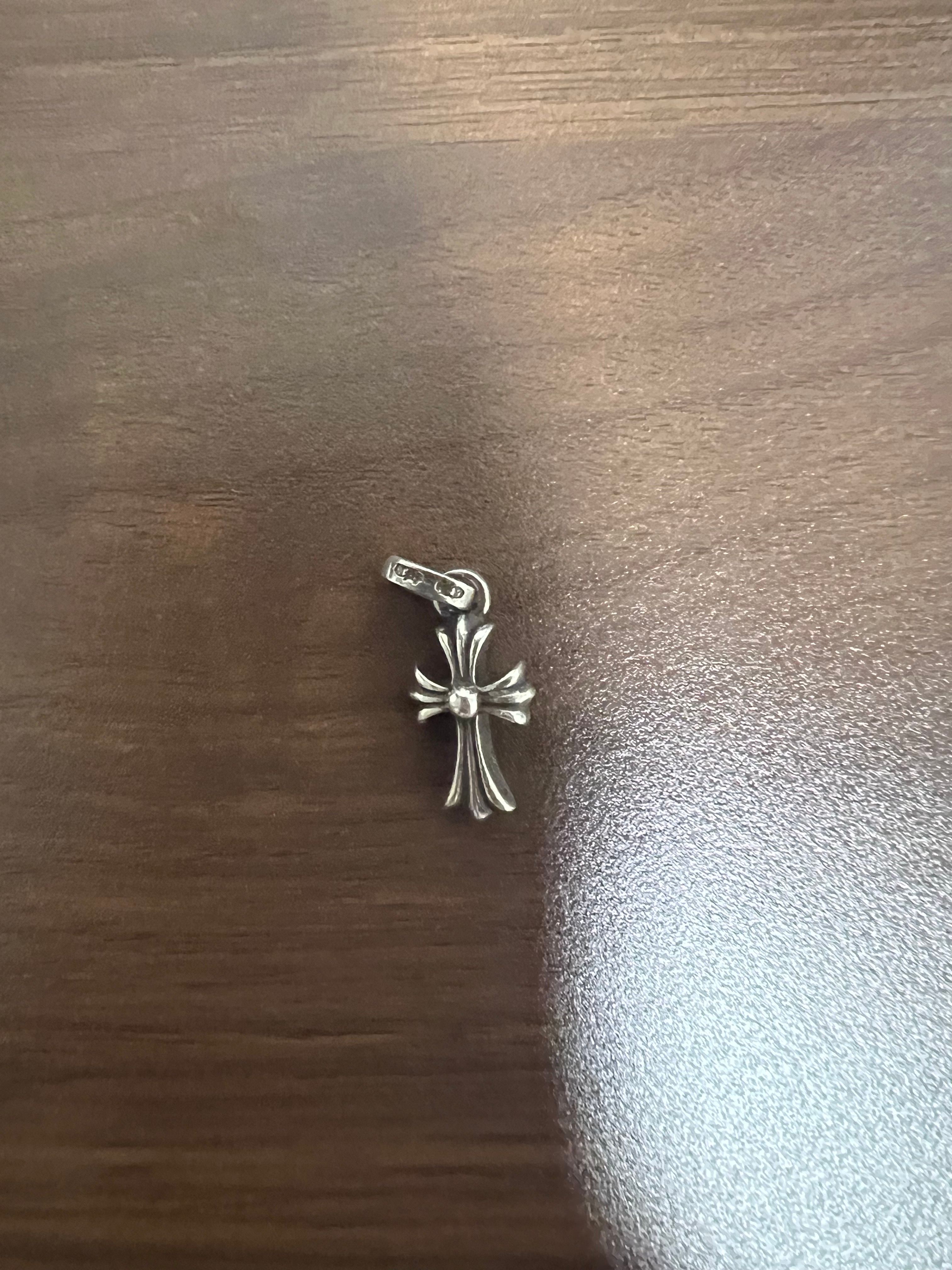 Chrome Hearts CH Cross Baby Fat Charm "Silver"