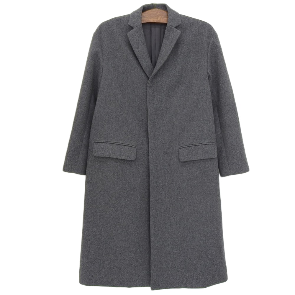 08サーカス ウール カシミヤ ステンカラーコート コート メンズ グレー 2 15AL-CO05 2