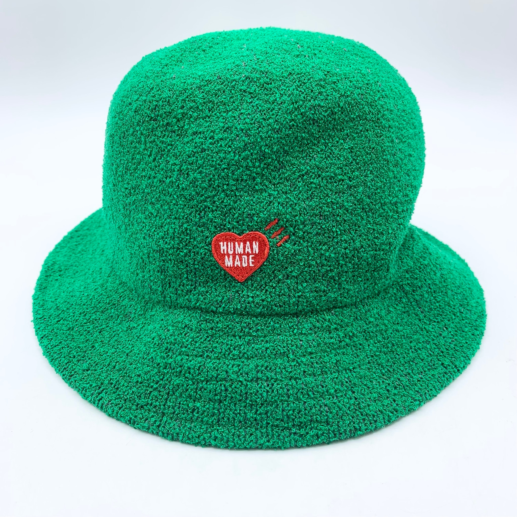 Human Made Pile Bucket Hat  Green