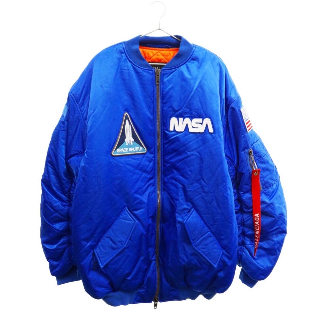 全国無料，100%新品 バレンシアガ️NASA スペース ボンバージャケット