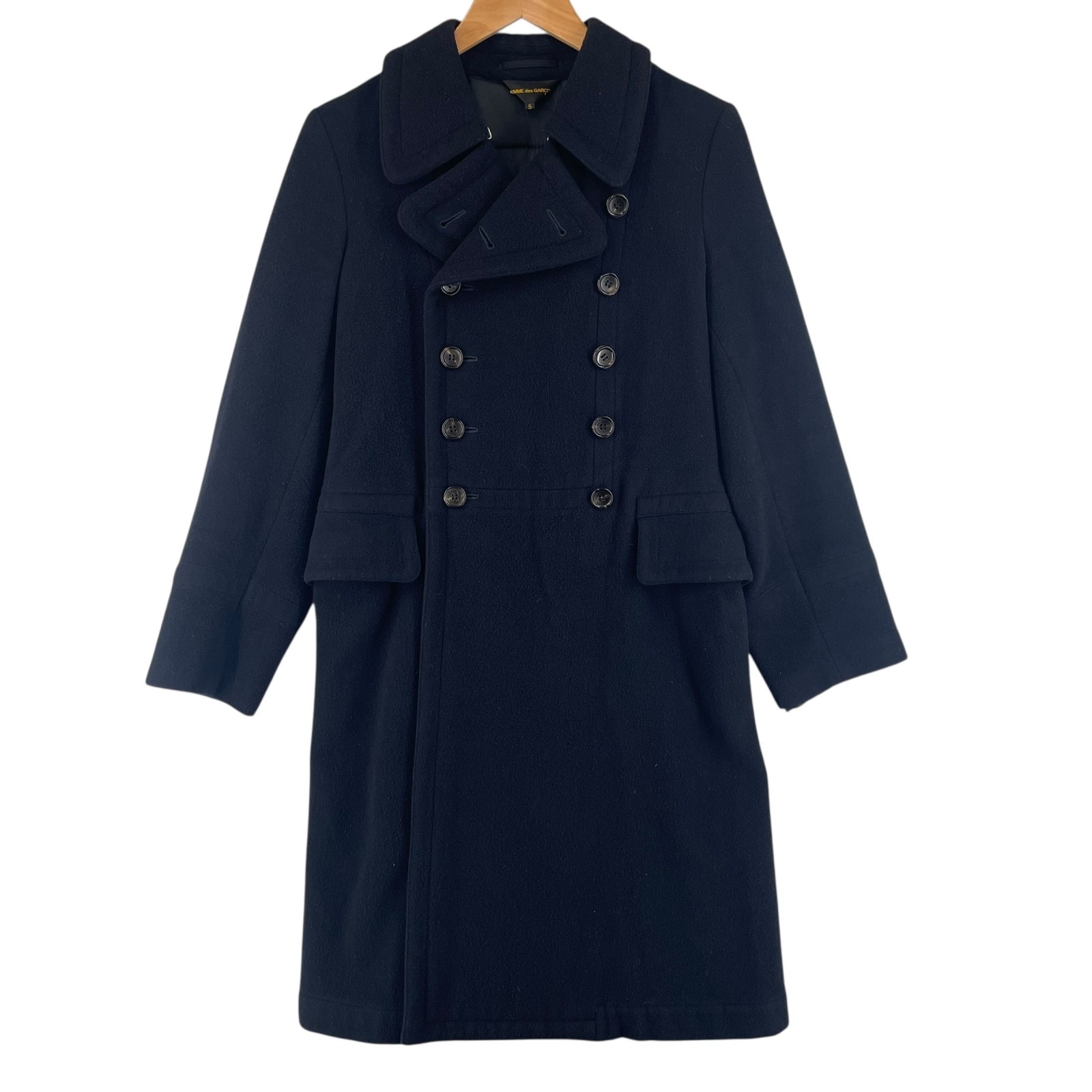 美品 コムデギャルソン コート ブラック メンズ S GH-C025