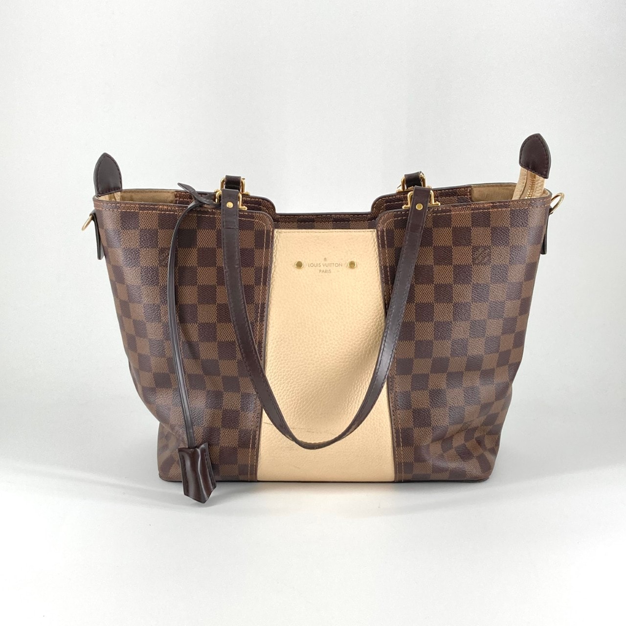 LOUIS VUITTON(ルイ・ヴィトン) ジャージー ダミエ N44022 トートバッグ ブラウン