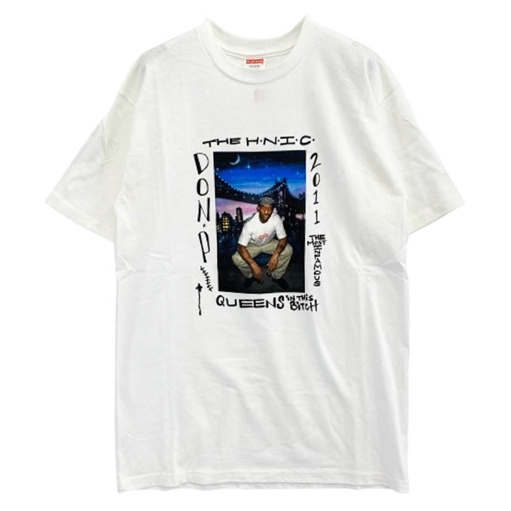 Supreme シュプリーム Tシャツ 11SS Mobb Deep Prodigy Tee モブディープ プロディジー プリント 半袖 Tシャツ カットソー ホワイト系 M【極上美品】【中古】