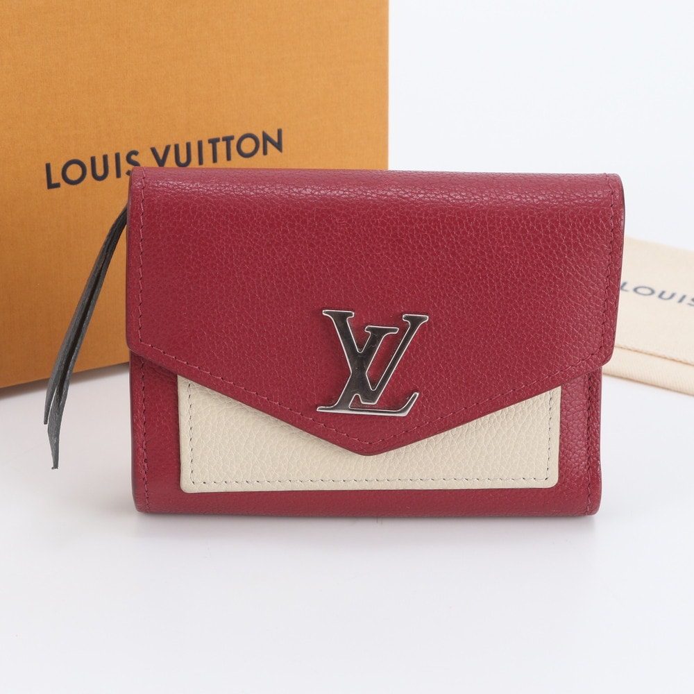 LOUIS VUITTON ポルトフォイユマイロックミー コンパクト B (目立った傷や汚れなし)】□極美品 ルイヴィトン ポルトフォイユ
