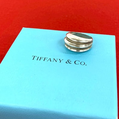 TIFFANY&Co. ティファニー ツイスト ダブルロープ リング シルバー925 リング・指輪 8号 シルバー
37525