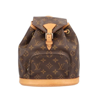 ルイヴィトン ミニモンスリ モノグラム リュック・デイパック モノグラムキャンバス M51137 レディース LOUIS VUITTON 中古
