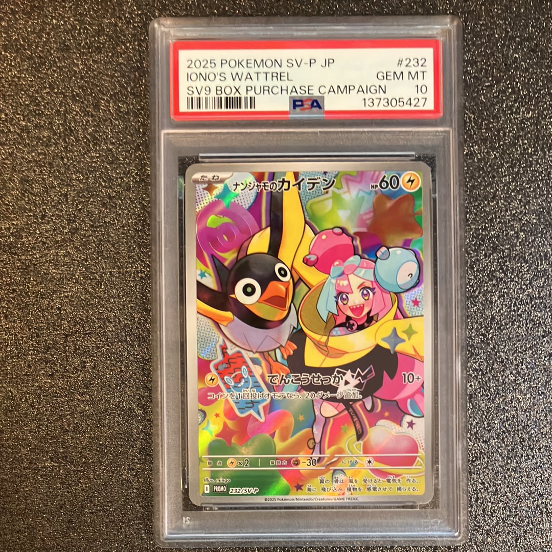 ナンジャモのカイデン P [SV-P 232](プロモーションカード「拡張パック バトルパートナーズ Box購入キャンペーン」)