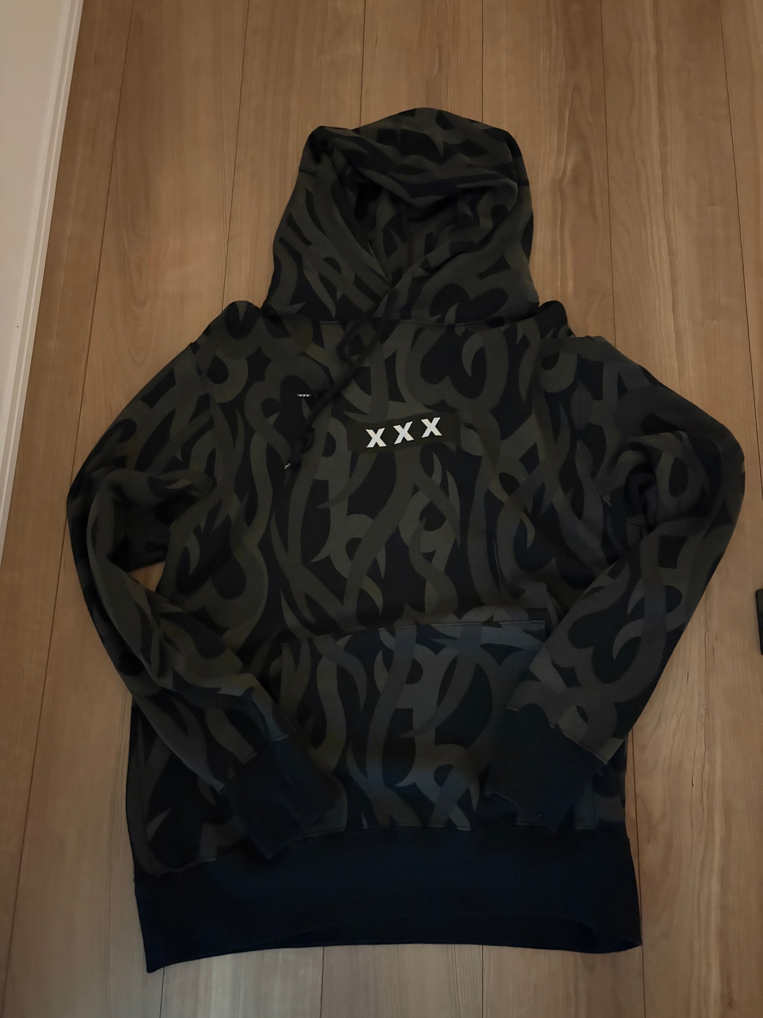 GOD SELECTION XXX x FRAGMENT Hoodie GX-S25-12FCS-02 