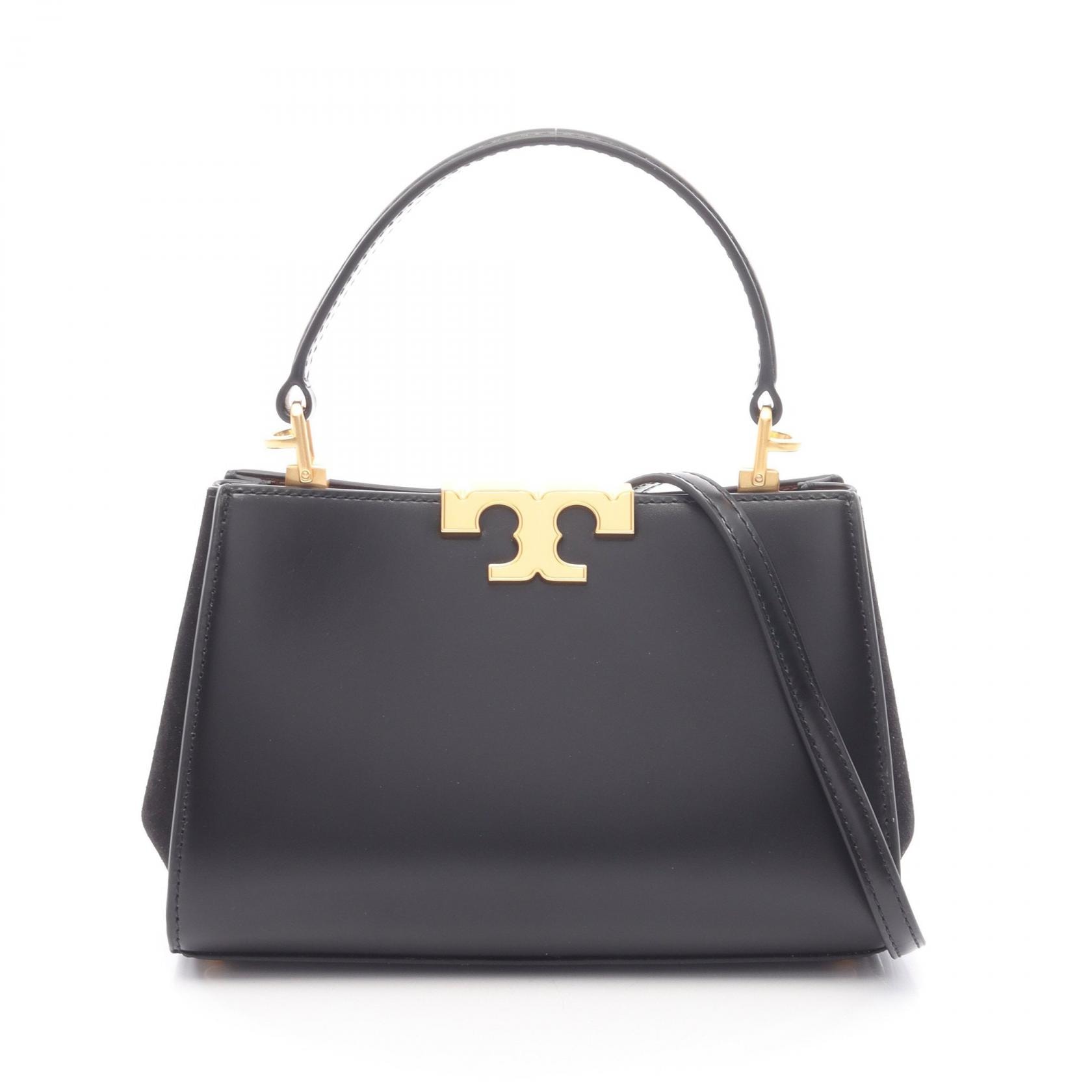 トリーバーチ Tory Burch MINI ELEANOR SATCHEL ミニ エレノア サッチェル ハンドバッグ バッグ レザー レディース ブラック系 154816001 【新品】