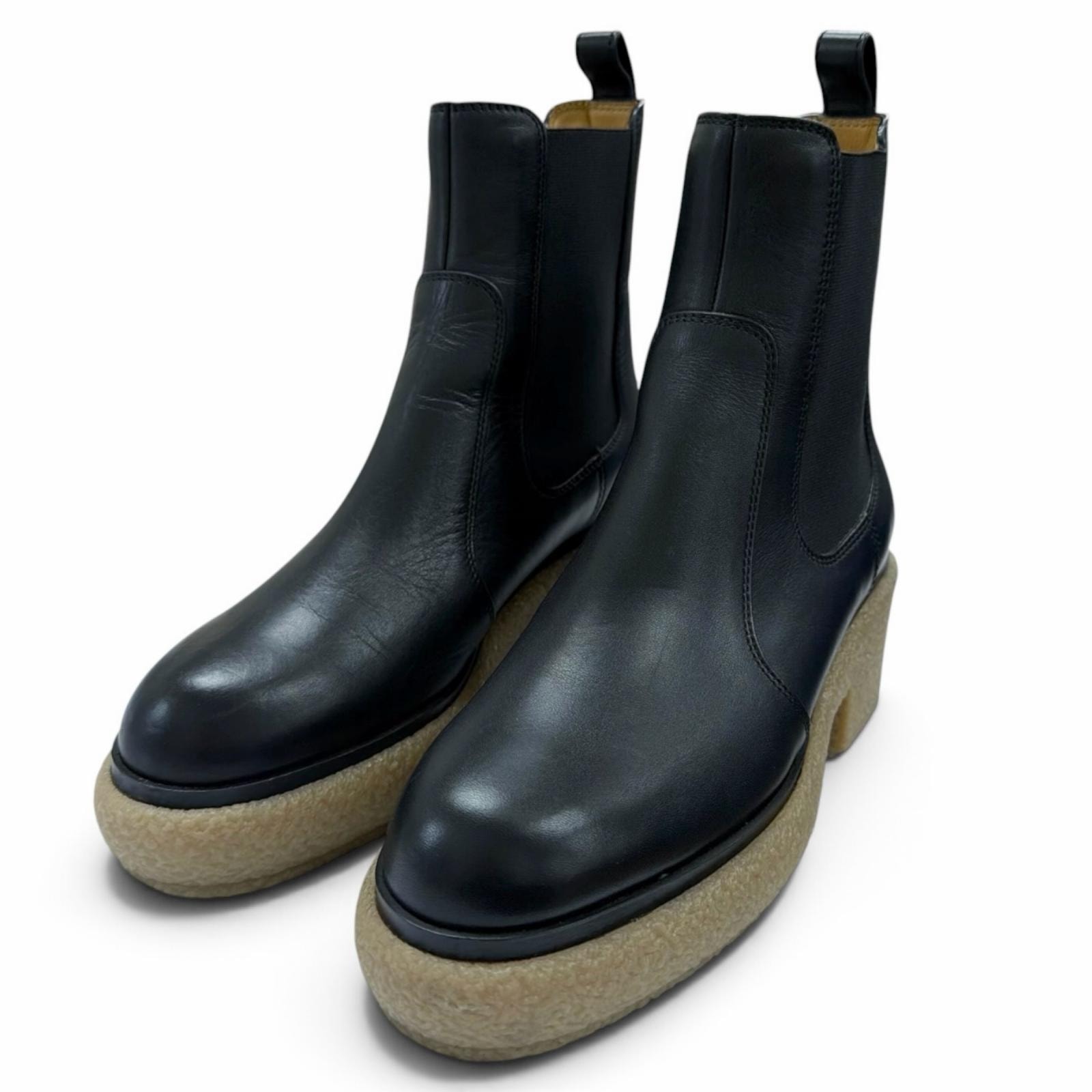 極美品 エルメス ブーツ フォーエバー30 ブラック レディース 36 222042Z